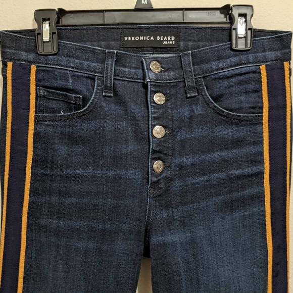 COPY - Veronica Beard Carolyn High Rise Baby Boot Jeans - Picture 4 of 9